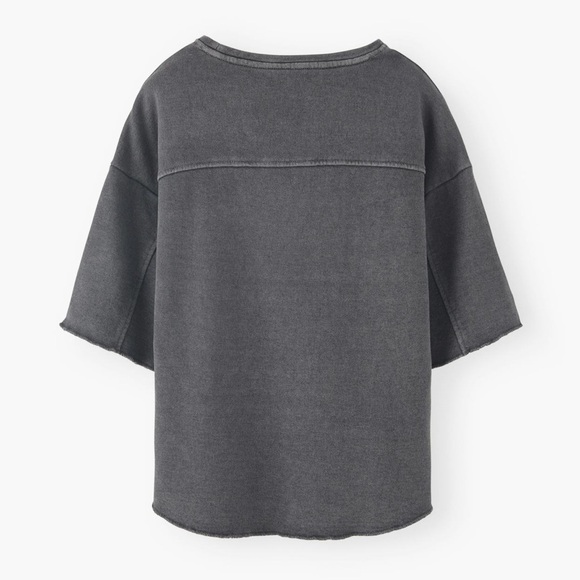 Wrap London Loopback T-shirtHemp & organic cotton Size 4 US - Picture 6 of 15